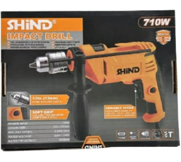 SHIND SD34110 Pistol Grip Drill (13 mm Chuck Size) Makro