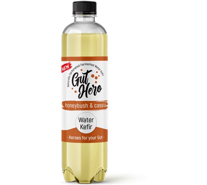 Gut Hero Water Kefir Honeybush & Cassia Drink Makro