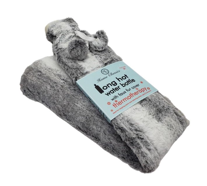 Someone’s in a Makro 2L Long Hot Water Bottle with Ultra Soft Faux Fur