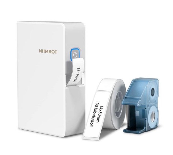 Someone’s in a Makro Niimbot B18 Bluetooth Thermal Transfer Label