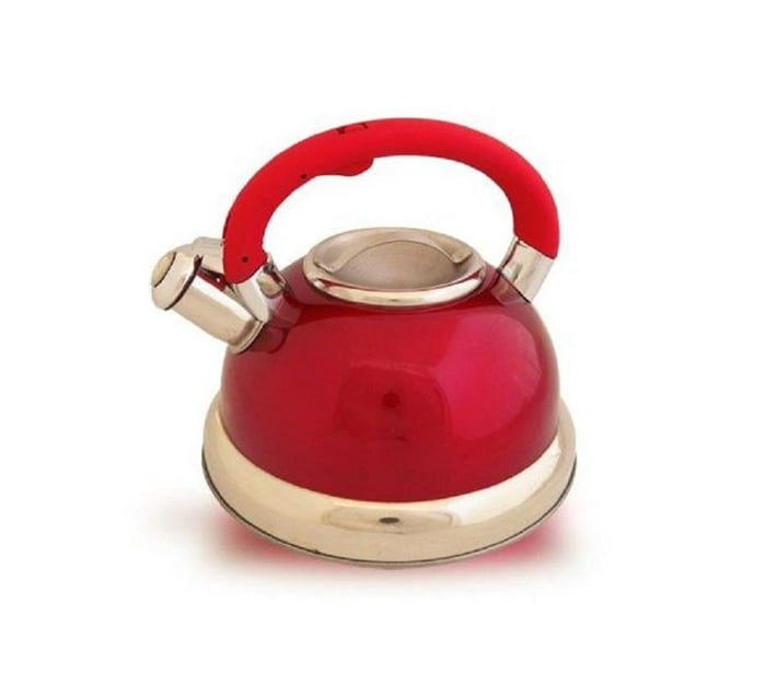 Someone’s in a Makro Classic whistling kettle 3 L capacity, ideal for