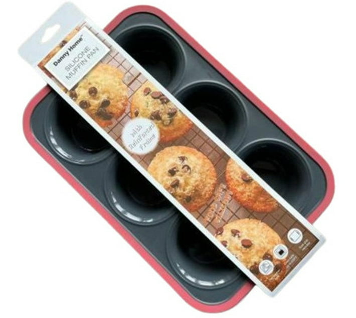 Danny Home DH3469GREY Silicone Muffin Pan 37.5cm Silicone Baking Tools