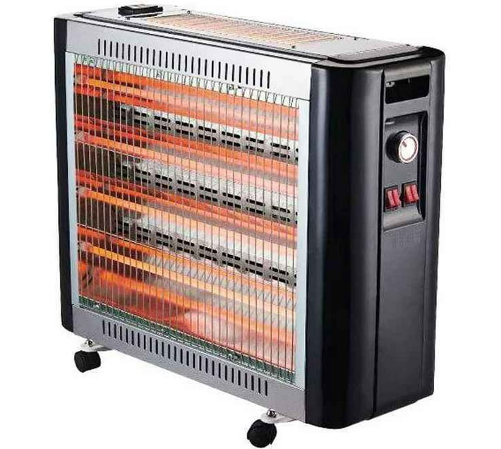 CONDERE/HEATER-7863 Powerful Radiant Electric Quartz Heater With Wheels ...
