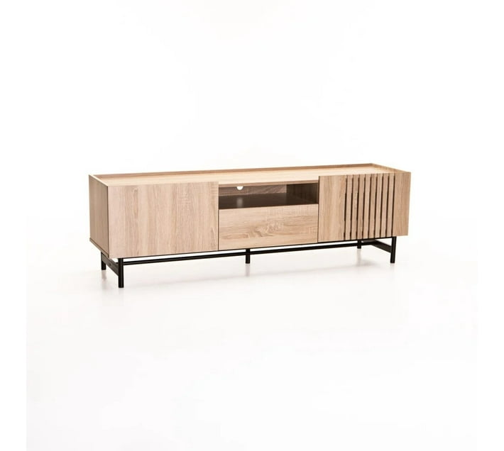 VIVIDITTO DF0903 Engineered Wood TV Entertainment Unit (Finish Colour