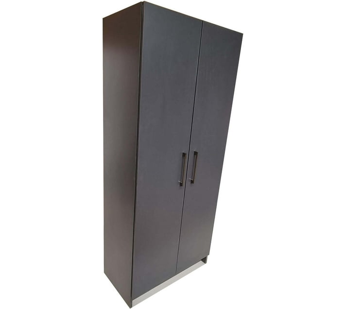 Flatpack DIY wood Free Standing Book Shelf (Finish Colour Black, DIY