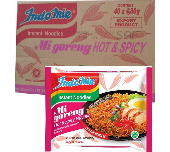 Indomie Migoreng Hot & Spicy Indomie Instant Noodles Instant Noodles