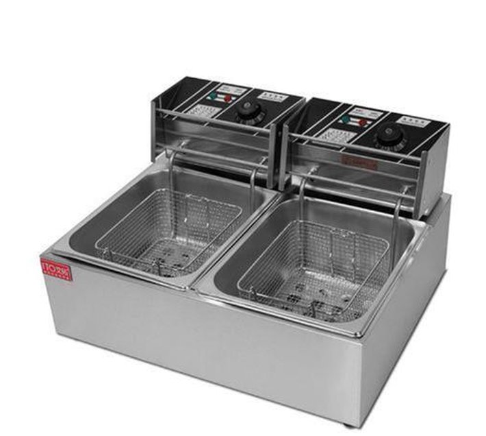 Double Electric Deep Fryer 6L Makro