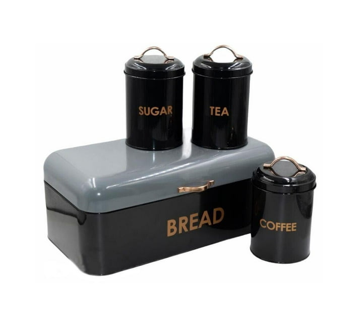 Tea coffee sugar canisters hot sale makro