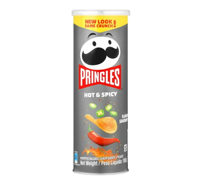 Pringles Potato Chips Hot&Spicy (100g) | Makro