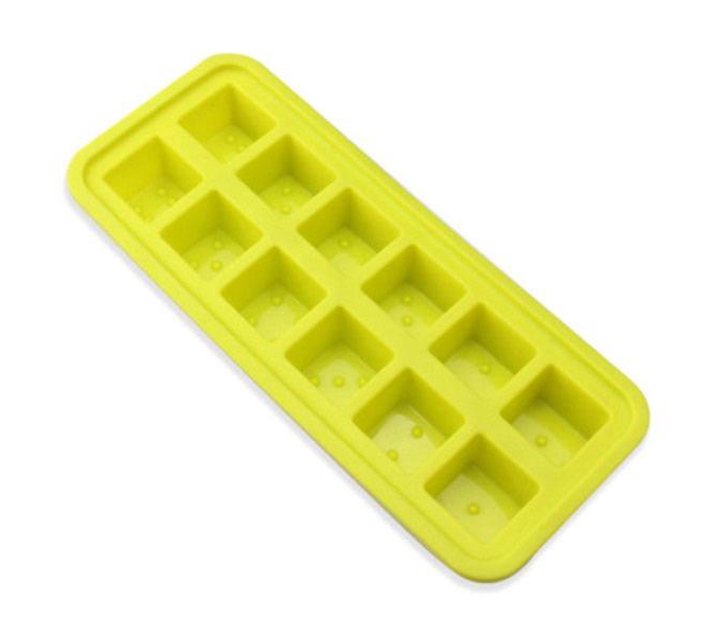 Royal Homeware Silicon Dice Ice Cube Mold- Green ( 12 Cubes ) | Makro