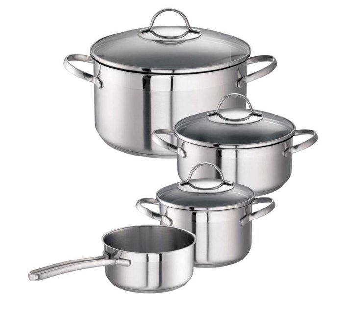 Someone’s in a Makro ROHE Pots Set: 16, 20, 24cm, Saucepan 16cm Merana ...