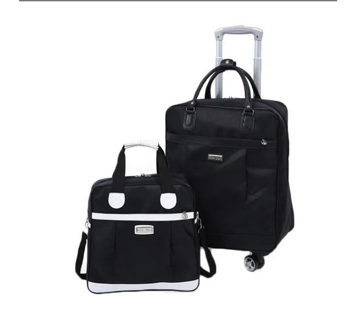 Someone’s in a Makro Luggage Travel Bag Set - Black Mood