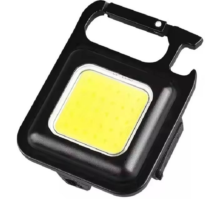 generic COB Rechargeable Keychain Multifunctional Light 5 hr Torch