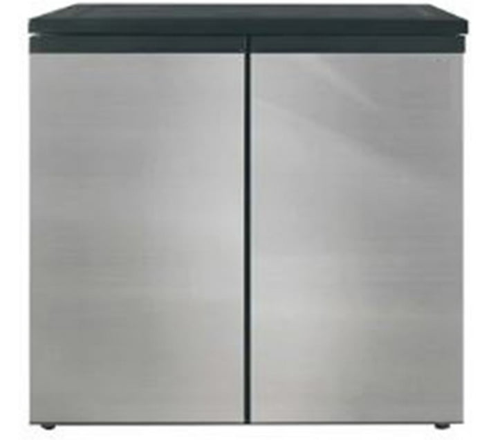 Goldair 240 L Automatic Double Door Bottom Mount Refrigerator A (Silver