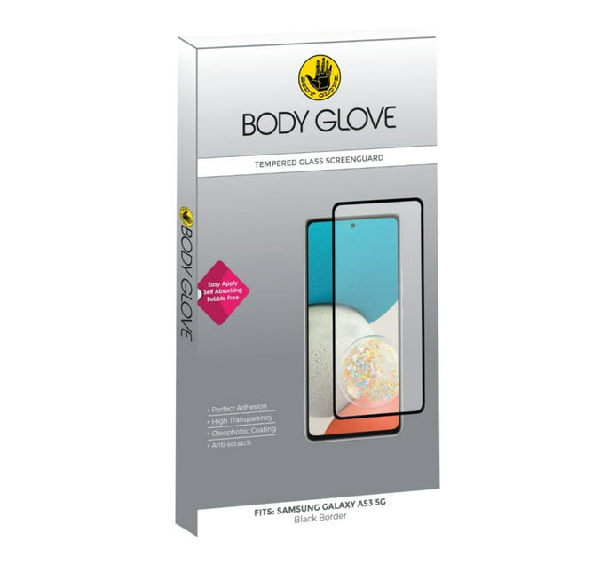 Someone’s in a Makro Body Glove Tempered Glass Black A53 5G Mood