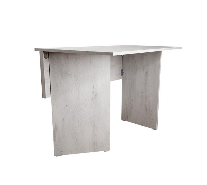 SpaceSave Flip n Flat Folding Portable Desk 100x60cm Wood Marble Makro