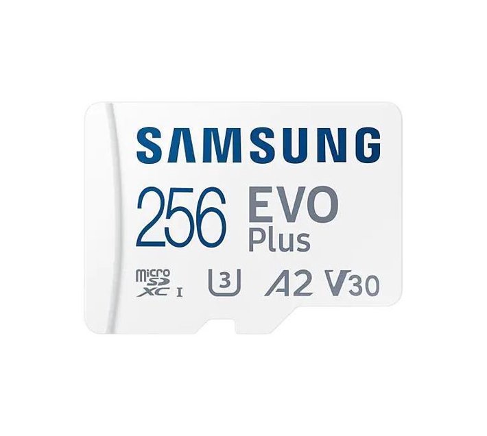 Someone’s in a Makro Samsung EVO PLUS Memory Card 256GB MicroSDXC UHSI