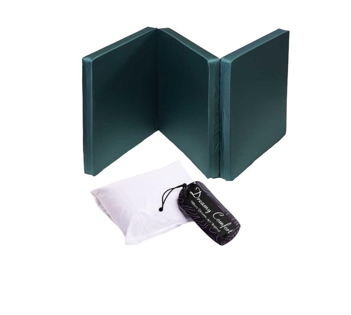 Fold Up Mattress With Camping Travel memory Foam Pillow Makro