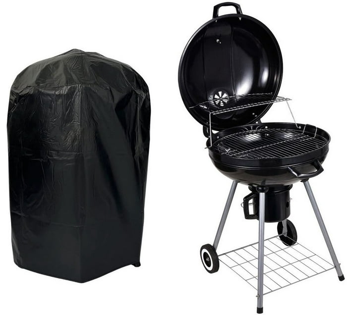 Khaos Solutions Premium 57cm Charcoal Kettle Braai Grill with Cover Charcoal Grill