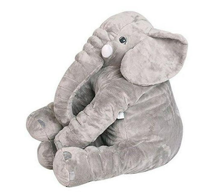 Elephant Pillow - Light Grey (Size: L) | Makro