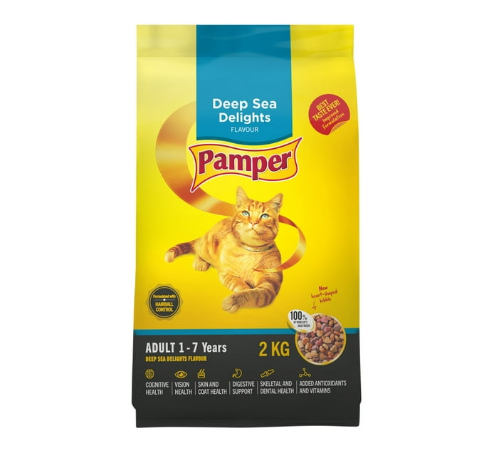 Pamper 2 kg Dry Cat Food | Makro