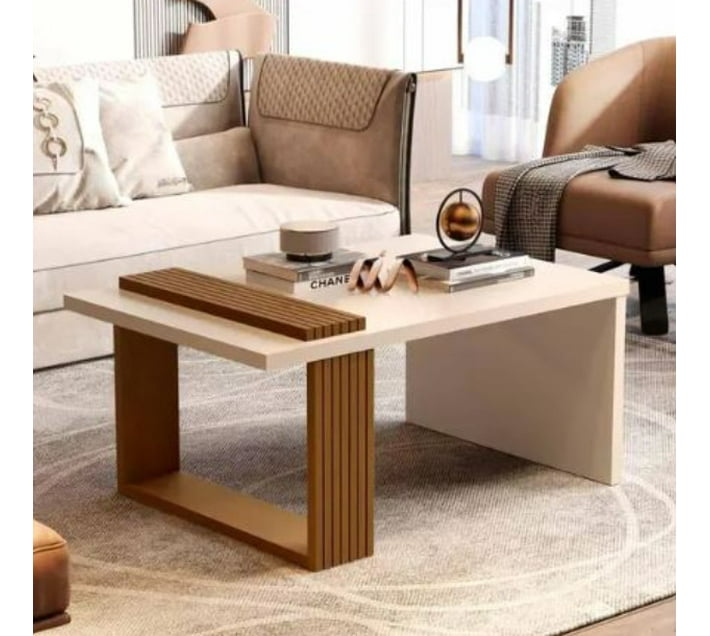 Designer Concepts Mesa Centro Rectangular Coffee Table Engineered Wood