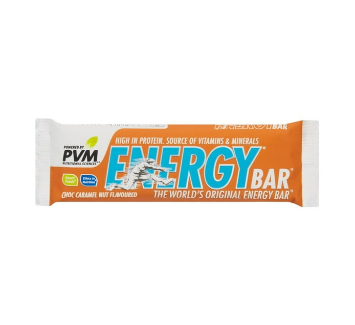 Someone’s in a Makro PVM Energy Bars Choc Caramel Nut (1 x 45g) Mood