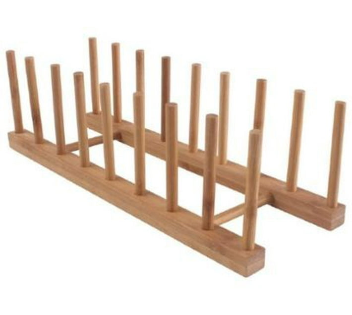 PHRM PHR00426 Wood Dish Drainer Kitchen Rack Makro