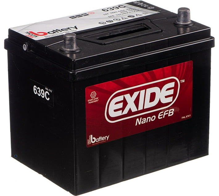 EXIDE EX639C 60 Ah Battery for Car () | Makro