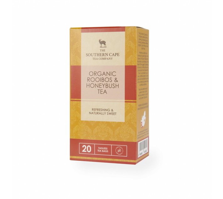 Southern Cape Tea Company Organic Rooibos & Honeybush (20 Teabags) Makro