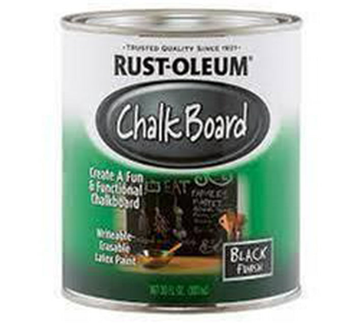 Someone’s in a Makro RustOleum® Chalkboard Black 887ml Brush On Mood