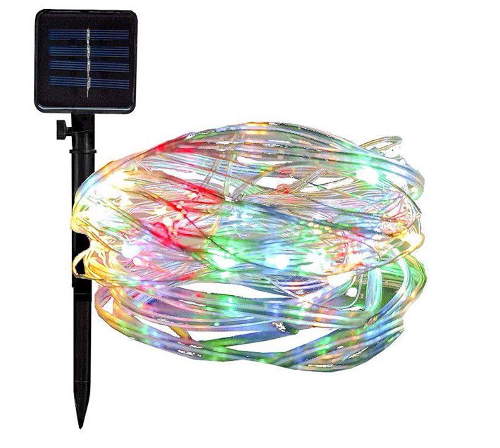 Someone’s in a Makro Solar Powered Micro LED String Lights 50 LEDs