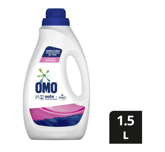 Someone’s in a Makro OMO Auto Liquid Detergent with Comfort (1 x 1.5l) Mood