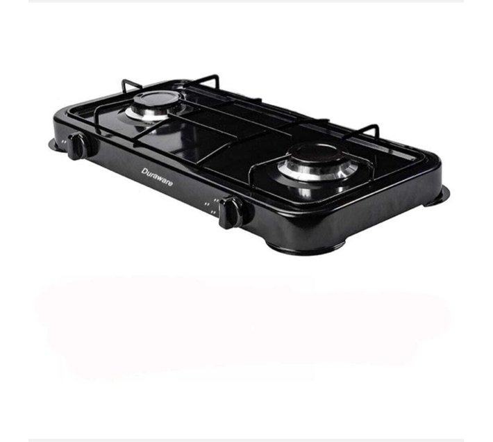 2 Plate Gas Stove 2 Burner Stainless Steel Including Ful Set FOR0040