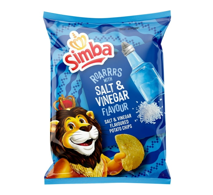Simba Potato Chips Salt & Vinegar (1 x 120g) Makro
