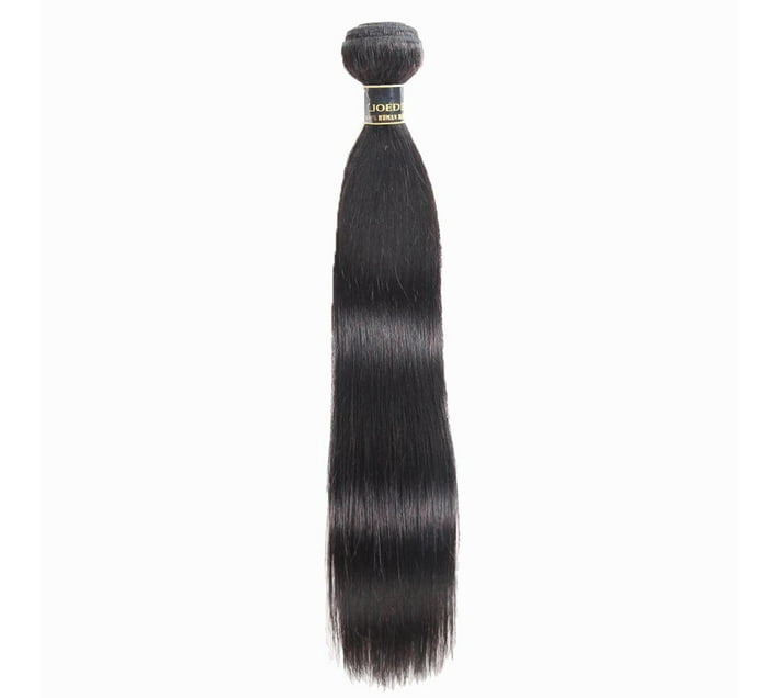 Joedir Straight Human Hair Bundles Peruvian Natural Hair 10 Inch Black ...