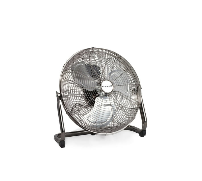 Someone’s in a Makro Taurus Fan Floor Fan Stainless Steel 45cm 140W