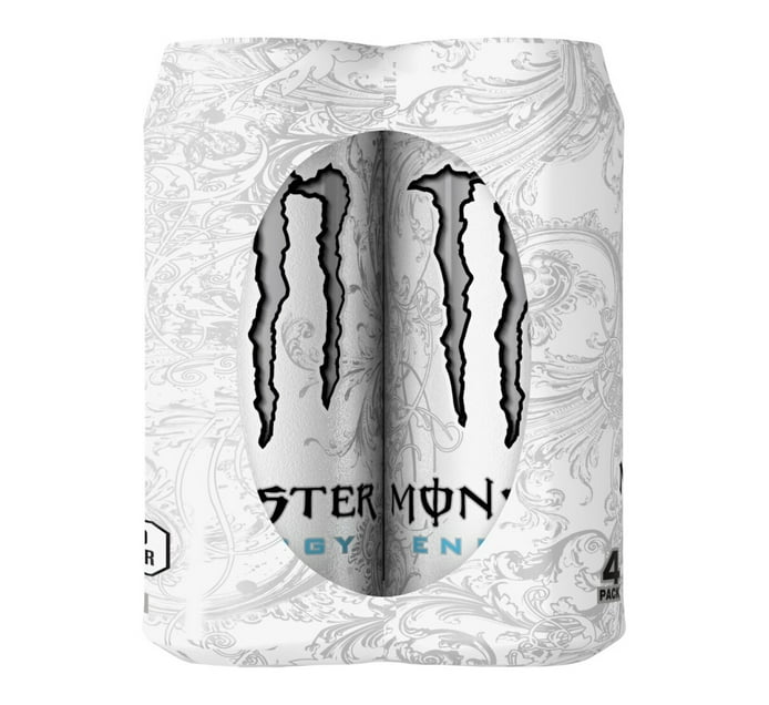 Buy Monster Ultra Energy Drink Zero Calorie Zero Sugar 4 x 500ml