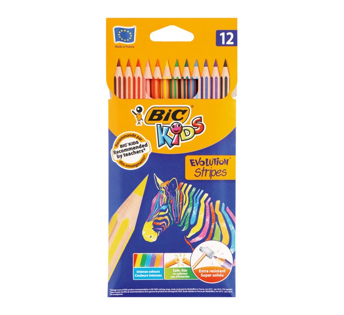 Bic Kids Colour And Erase 12`s