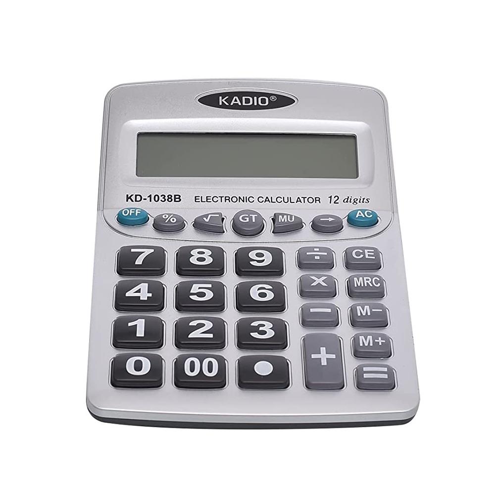 KADIO 12 Digits Office Calculator | Makro