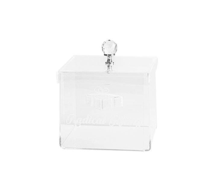 Someone’s in a Makro Luxury Acrylic Storage Box 90*90*90 with Crystal