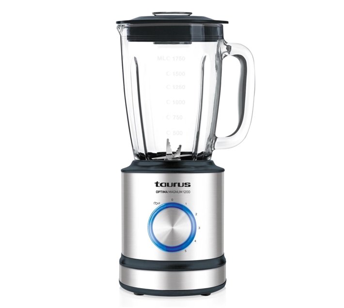 TAURUS JUG BLENDER 5 SPEED STAINLESS STEEL BRUSHED 1.75L 1200W OPTIMA