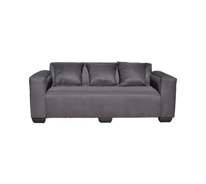 Someone’s in a Makro 3 Division / Seater Sofa Dark Grey Tapestry