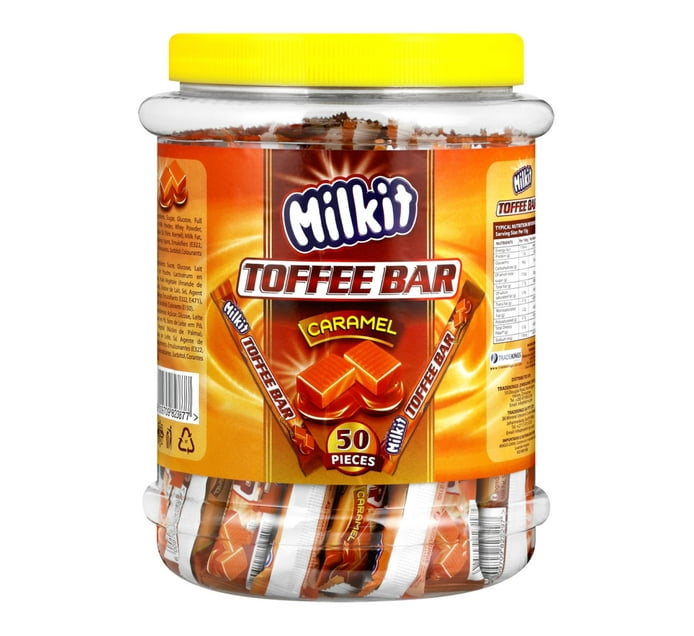 Milkit Toffee Bar Caramel (1 x 50's) Makro