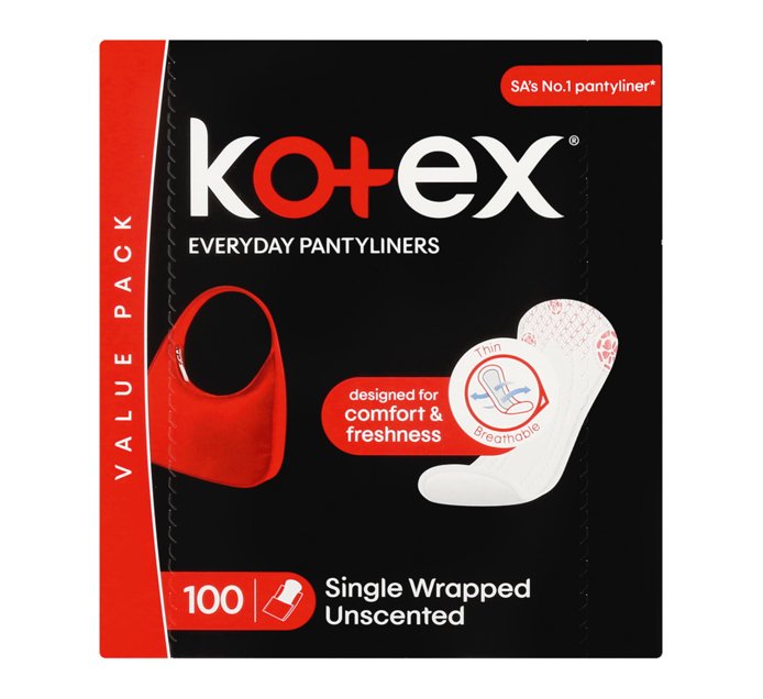 Someones In A Makro Kotex Pantyliners Unscented 8 X 88s Mood 0814