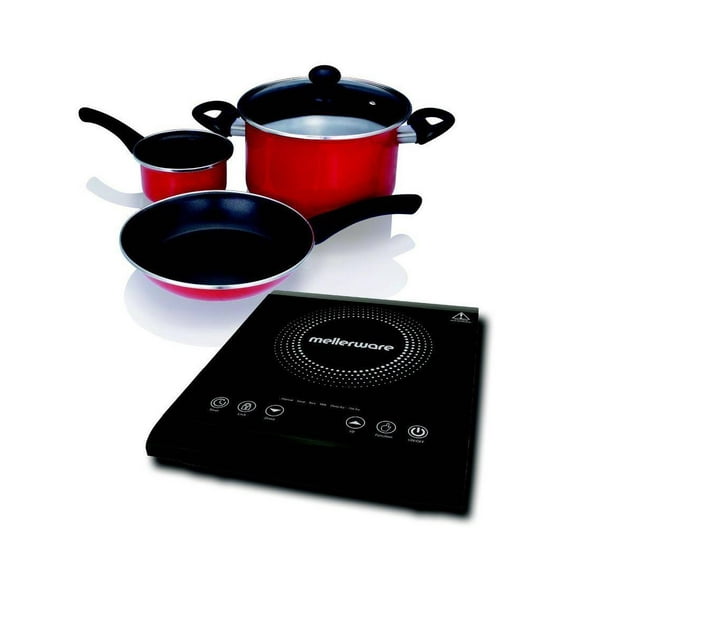 Someone’s in a Makro Mellerware capri 5 piece Black Induction Cooker