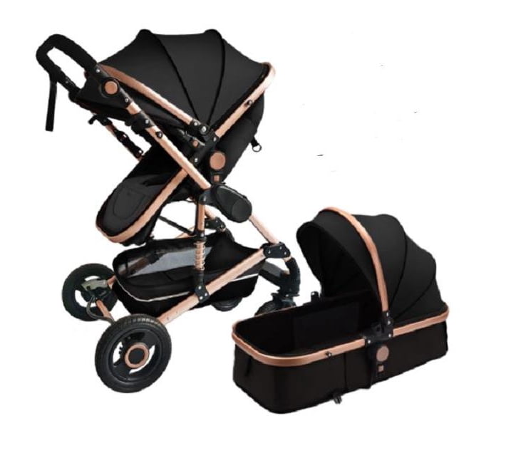 Someone’s in a Makro SYNERGIES Belecoo Q3 Baby Stroller 2 in 1 Foldable ...