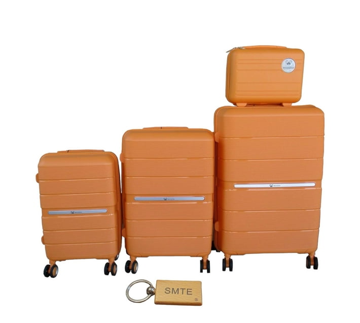 Someone’s in a Makro Unbreakable Travel Luggage 4 Piece Suitcases ...