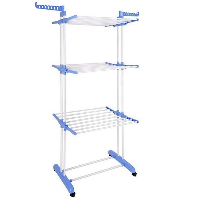 Generic Plastic, Steel Floor Cloth Dryer Stand TM0035 Makro