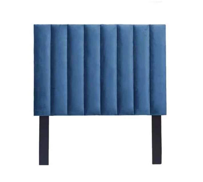 Blue Panel Headboard Queen size Makro